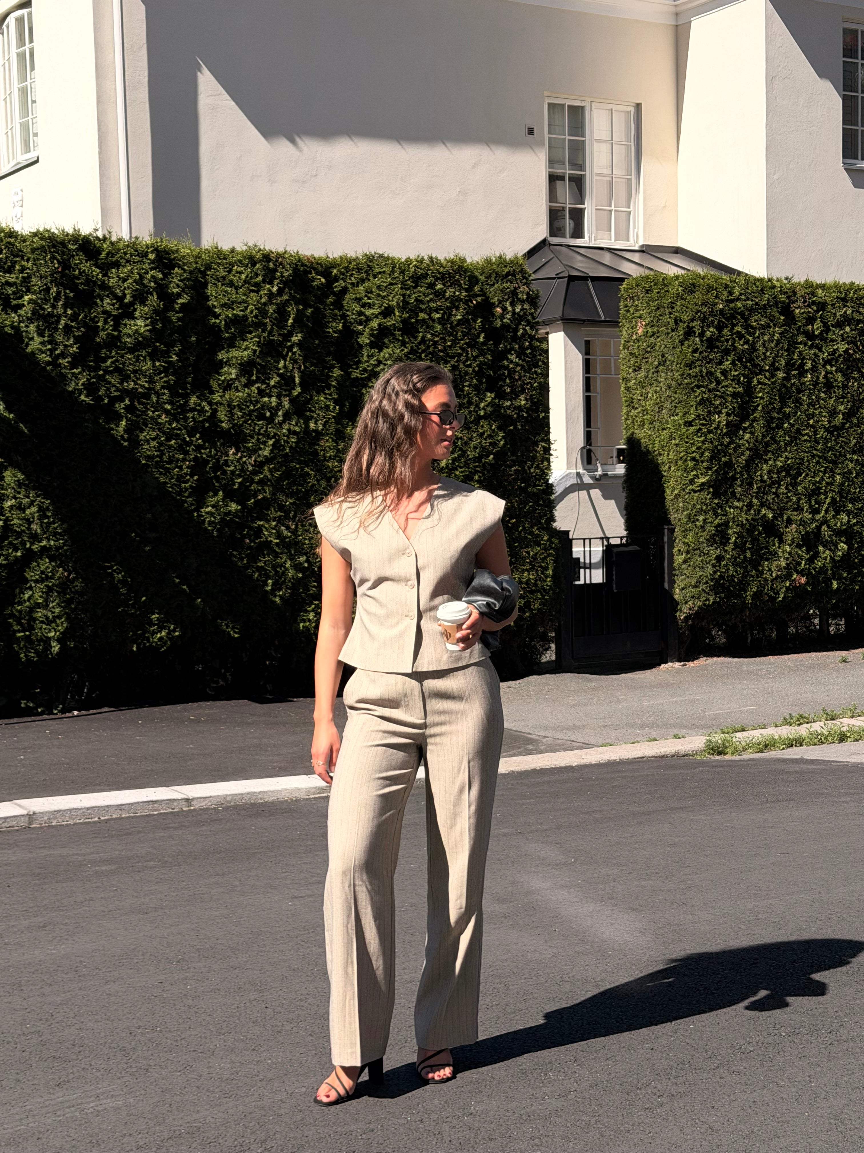 VMELEANOR Trousers - Vintage Khaki
